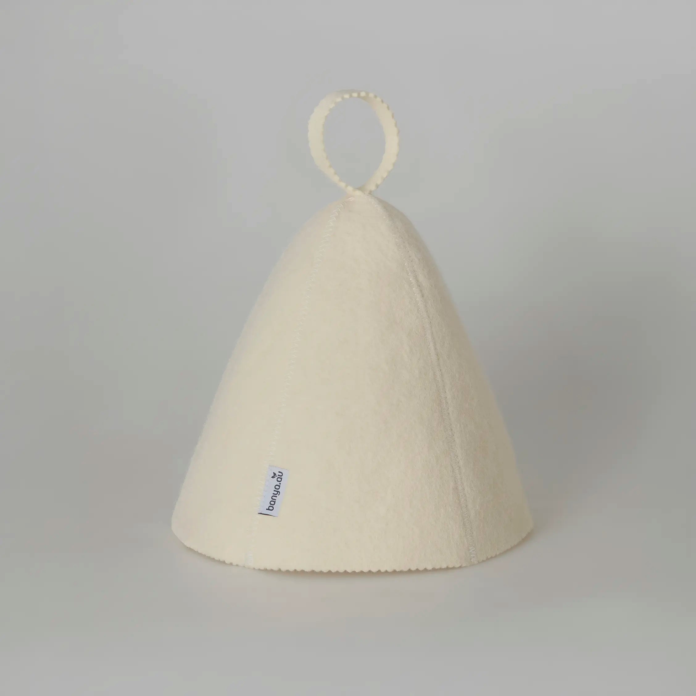 Natural Wool Sauna Hat v2 2mm. New Improved Design!