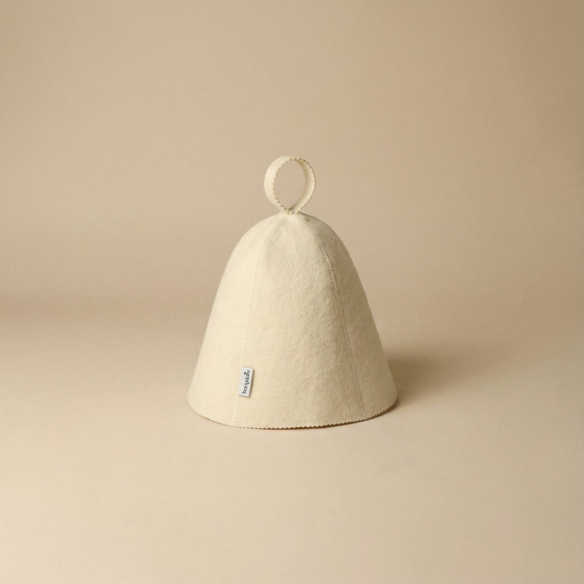 Natural Wool Sauna Hat v2 2mm. New Improved Design!