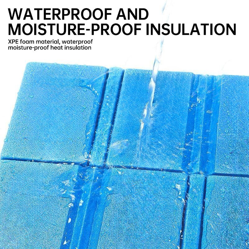 Waterproof foldable steam/sauna mat