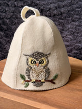 Hand-Embroidered Sauna Hat | Threads of Hope