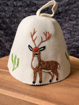 Hand-Embroidered Sauna Hat | Threads of Hope
