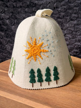 Hand-Embroidered Sauna Hat | Threads of Hope
