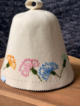 Hand-Embroidered Sauna Hat | Threads of Hope