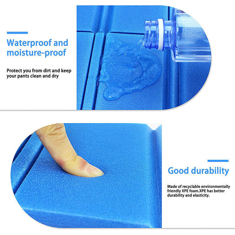Waterproof foldable steam/sauna mat