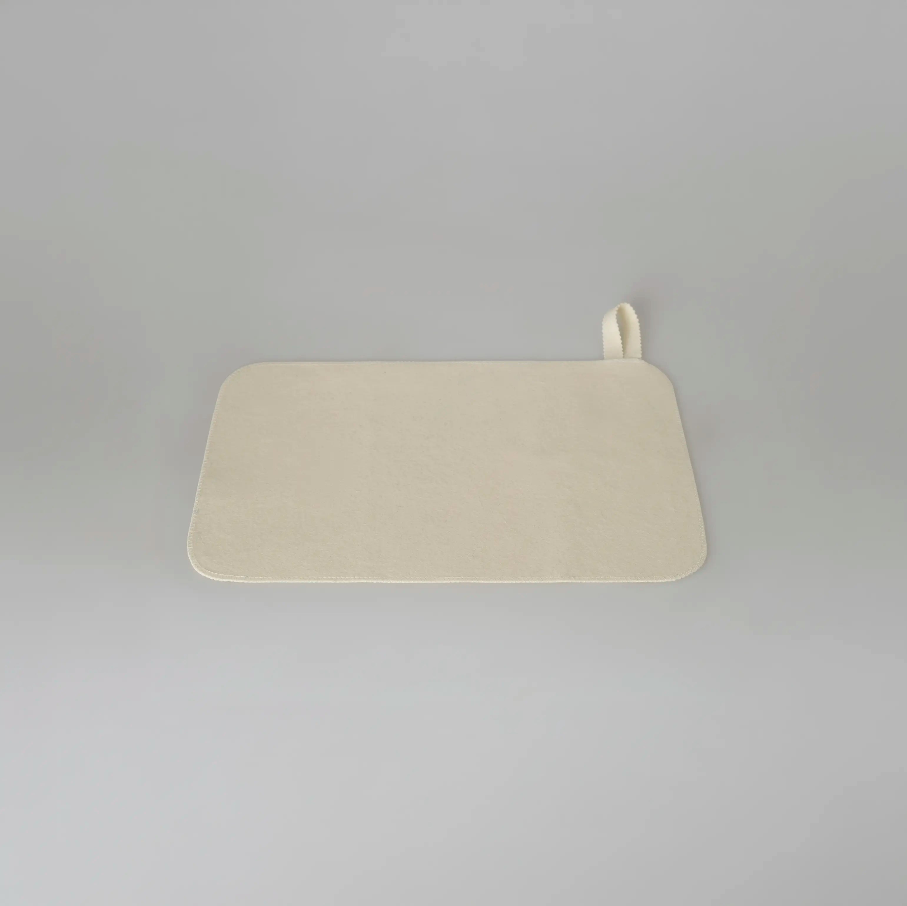 Natural Wool Sauna Mat – Hygienic Seat Protection