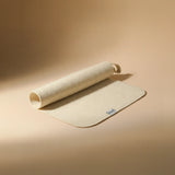 Natural wool sauna mat made from New Zealand wool felt for sauna bench comfort and hygiene