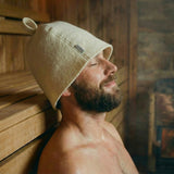 Essential 2mm natural Wool Sauna Hat